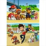 RAVENSBURGER 2X24 PCS PUZZLE PAW : HUNDE HELDEN 80534 - Image 2
