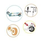 SMOBY STITCH 2W FOLDABLE SCOOTER 7600750379 - Image 2