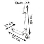 SMOBY STITCH 2W FOLDABLE SCOOTER 7600750379 - Image 3