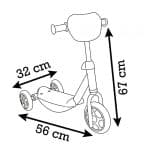 SMOBY STITCH 3W SCOOTER 7600750917 - Image 3