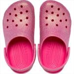CROCS KIDS’ CLASSIC IRIDESCENT GLITTER CLOG 210986 - Image 3