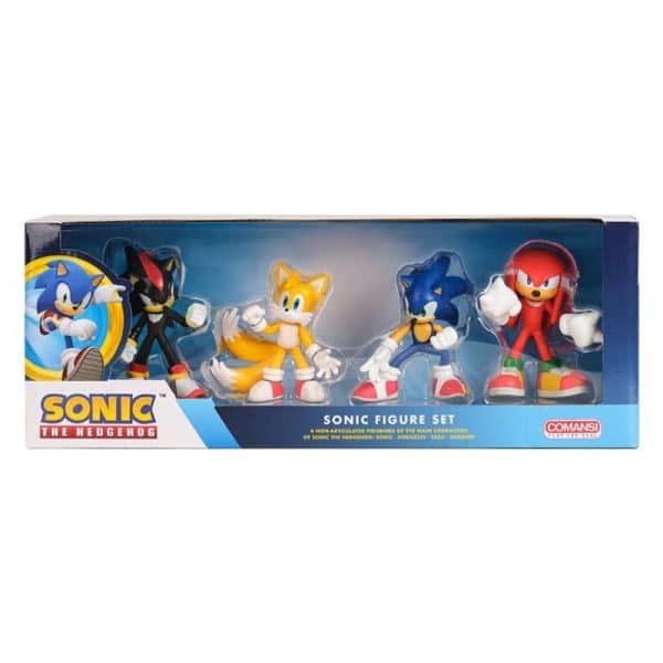 COMANSI SONIC GIFT BOX SET OF 4 FIGURES 90300