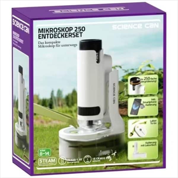 TOPBRIGHT MICROSCOPE 250 EXPLORER SET 160128