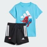 ADIDAS MARVEL SPIDERMAN INFANT TEE SET JC6259