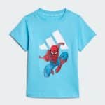 ADIDAS MARVEL SPIDERMAN INFANT TEE SET JC6259 - Image 2
