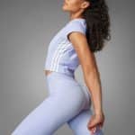 ADIDAS HYPERGLAM RIB TEE WOMEN JC7231 - Image 3
