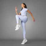 ADIDAS HYPERGLAM RIB TEE WOMEN JC7231 - Image 5