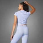 ADIDAS HYPERGLAM RIB TEE WOMEN JC7231 - Image 7
