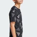 ADIDAS LOGO ALLOVER TEE JC7749 - Image 3