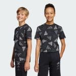 ADIDAS LOGO ALLOVER TEE JC7749 - Image 5