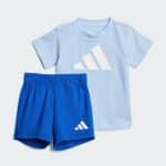 ADIDAS BIG LOGO INFANT TEE SET JC9641