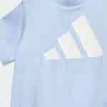 ADIDAS BIG LOGO INFANT TEE SET JC9641 - Image 3