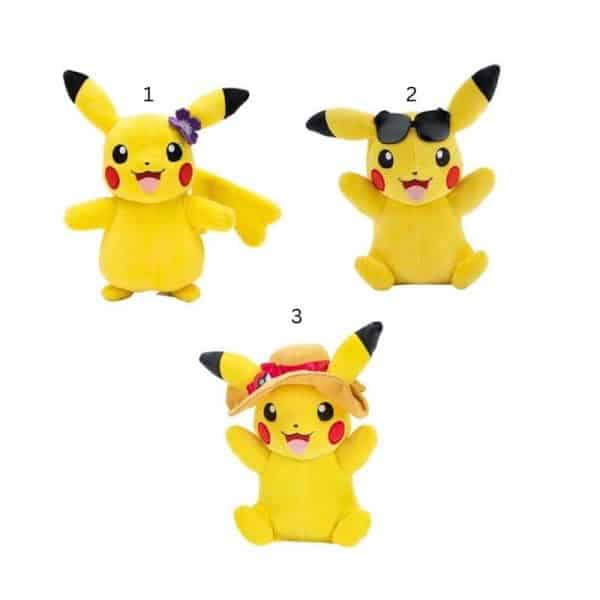 POKEMON PLUSH SUMMER 3 DESIGNS 20CM JW2843-W03