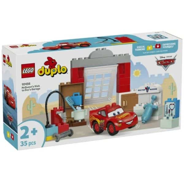 LEGO 10456 DUPLO - MCQUEENS VISIT TO DOCS GARAGE