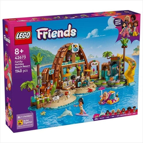 LEGO 42673 FRIENDS - FAMILY VACATION BEACH RESORT