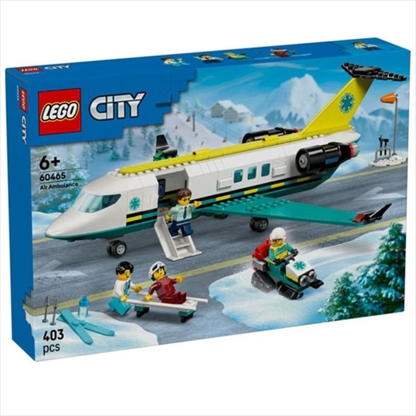 LEGO 60465 CITY - EMERGENCY AIR AMBULANCE AIRPLANE