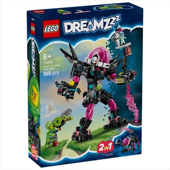 LEGO 71495 DREAMZ- MATEO VS. CYBER BRAIN MECH