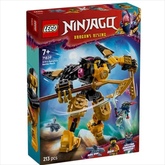 LEGO 71839 NINJAGO -  ARINS SPINJITZU BATTLE MECH