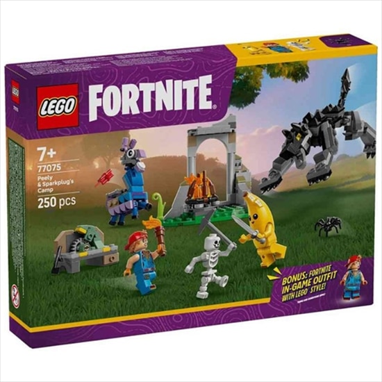 LEGO 77075  FORTNITE - PEELY  SPARKPLUGS CAMP