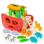 MOLTO WOODEN NOAH´S ARKS WITH 15 PIECES 23277