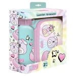 MUST TEAM SQUISHCUTIES LUNCH BOX 800ML-ALUMINUM WATER BOTTLE 500ML 586458