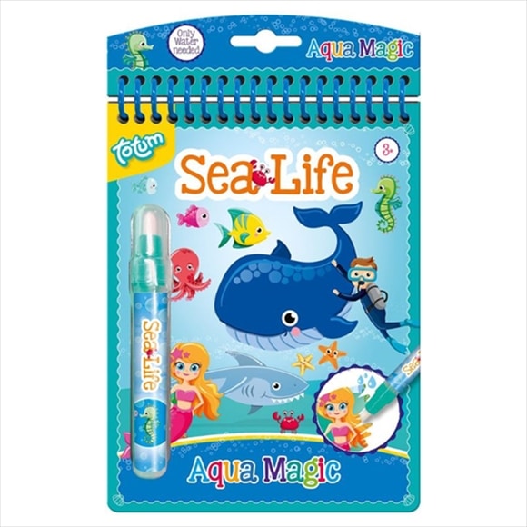 AQUA MAGIC SEALIFE WATER COLORING BOOK TM025790