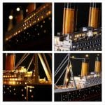 CUBIC FUN 3D PUZZLE PUZZLE TITANIC LED 2010328 - Image 3