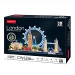 CUBIC FUN 3D PUZZLE CITY LINE LONDON 2010331