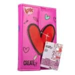 CREATE IT! MAKE UP BOOK WITH MAGNETIC CLOSING 2012154