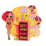 L.O.L SURPRISE OMG NAILS STUDIO SWEET NAILS DOLL - PINKY POPS 503842EUC - Image 2