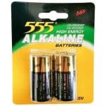 555 ALKALINE BATTERIES C PACK OF 2