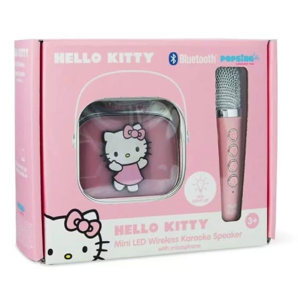 OTL HELLO KITTY KARAOKE SPEAKER WITH MICROPHONE WIRELESS