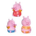 TOMY TOOMIES TODDLER BATH TOY PEPPA PIG FAMILY SQUIRTERS 1000-73105 - Image 3