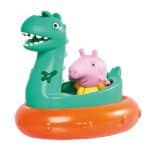TOMY TOOMIES TODDLER BATH TOY PEPPA PIG FLOATS 1000-73106 - Image 2