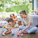 TOMY TOOMIES BABY TODDLER BATH TOY PEPPA PIG NESTING FAMILY 1000-73526 - Image 4
