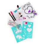 PALETINA DRAWING SET HEART SHAPED 1023-56361 - Image 2