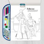 DRAWING GIGA BLOCK 6IN1 THE TWELVE GODS OF OLYMPUS 1023-62728 - Image 2