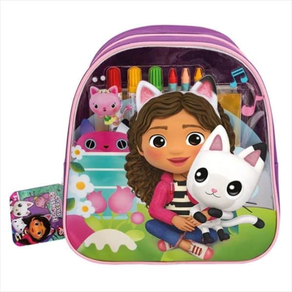 AS COMPANY DRAWING SET IN BACKPACK GABBY DOLLHOUSE 1023-68105