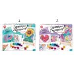 WORKSHOP PAINTING WATERCOLOR PAINTS PAINTING SET WITH WOODEN EASEL 1038-11025