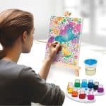 WORKSHOP PAINTING WATERCOLOR PAINTS PAINTING SET WITH WOODEN EASEL 1038-11025 - Image 3