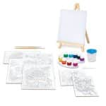 WORKSHOP PAINTING WATERCOLOR PAINTS PAINTING SET WITH WOODEN EASEL 1038-11025 - Image 5