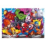 CLEMENTONI PUZZLE 2X20 + 2X60 SUPER COLOR MARVEL SUPERHERO 24769 - Image 2