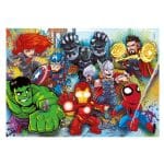 CLEMENTONI PUZZLE 2X20 + 2X60 SUPER COLOR MARVEL SUPERHERO 24769 - Image 5