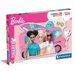 CLEMENTONI PUZZLE 104 SUPER COLOR BARBIE 27162