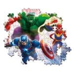 CLEMENTONI PUZZLE 104 MAXI SUPER COLOUR GLOWING LIGHTS AVENGER 27554 - Image 3