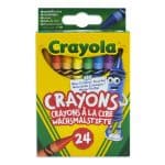 CRAYOLA CRAYONS X24 COLOURS 0224