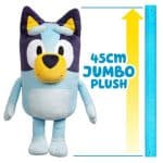 BLUEY S1 JUMBO PLUSH SGL PK - BLUEY BLY05000 - Image 2
