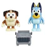 BLUEY BINGO FIGURE 2PCS BLUEY WINTON BLY88000 - Image 2