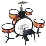 BONTEMPI DRUM SET 6PCS WITH STOOL 51 5218 - Image 2