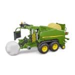 BRUDER JOHN DEERE C441R ROUND BALES PRESS 02032 - Image 3